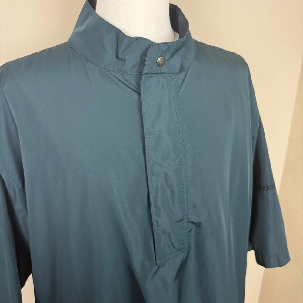 DRYJOYS By Footjoy Mens Pull Over 100% Polyester Golf Jacket | Size XXL